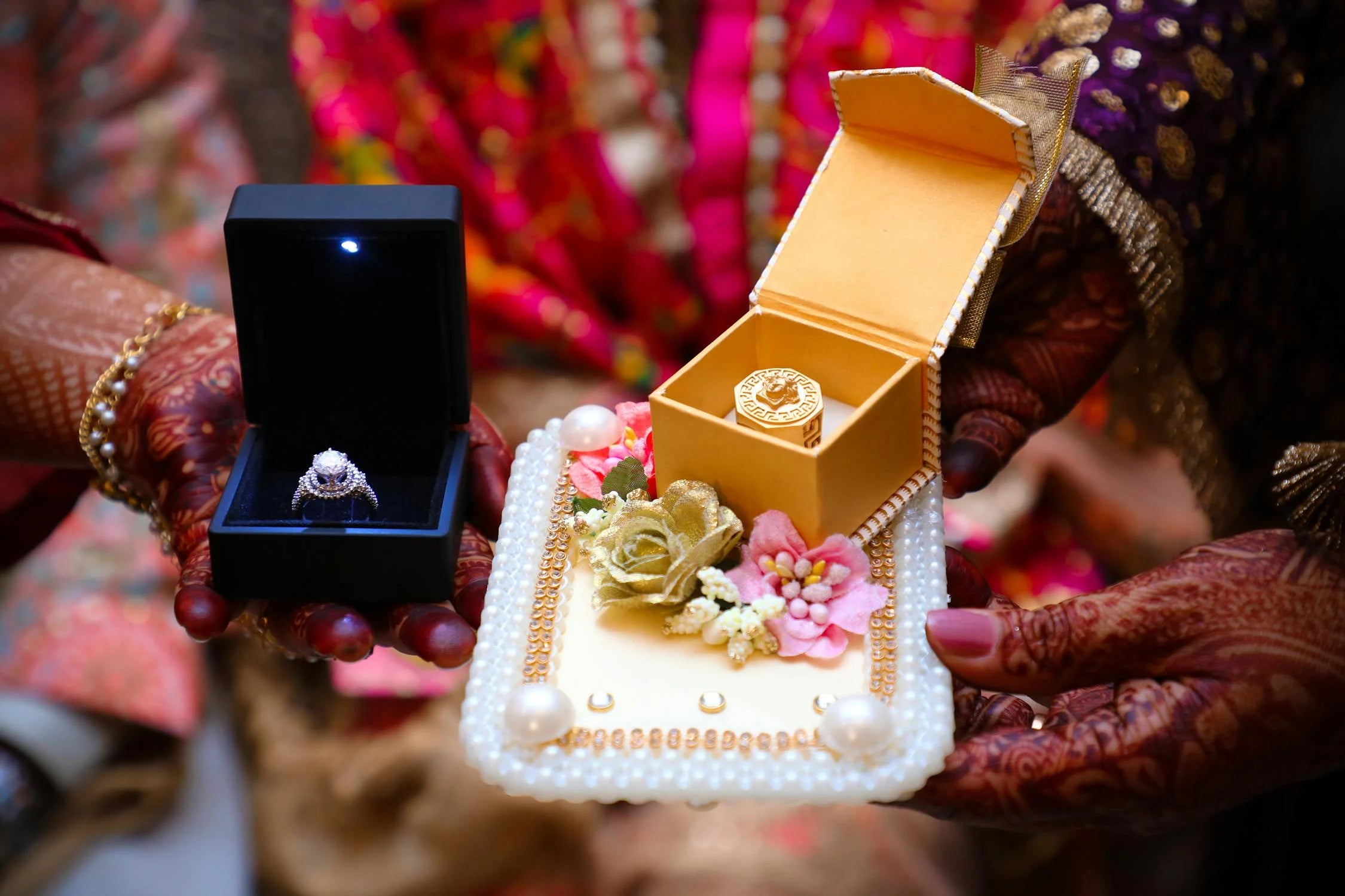 WHICH ORDER DO YOU WEAR ENGAGEMENT, WEDDING, AND ETERNITY RINGS? ESS